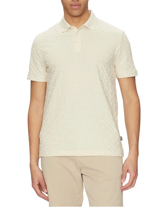 Polo avorio in cotone Hugo Boss | 50537132131